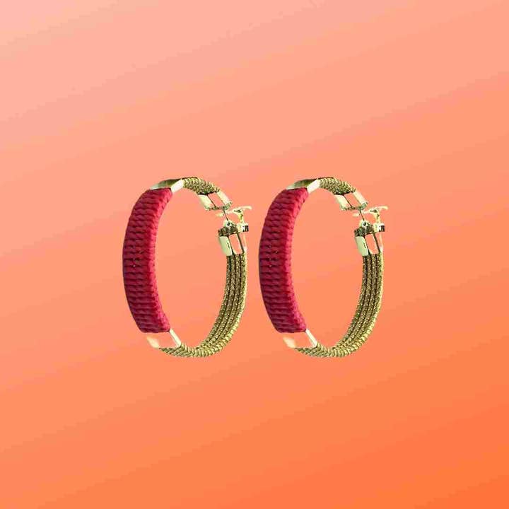 Los pendientes de aro de colores para venta al por mayor de Ora