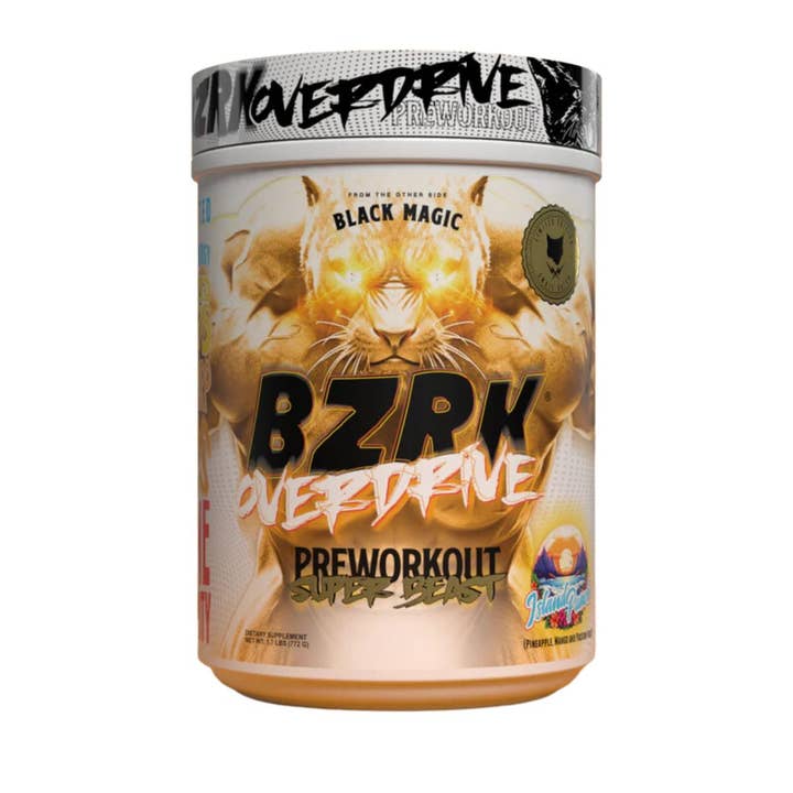 Campus Protein - Wholesale Protein/Superfood Powder - Black Magic BZRK Overdrive Pre-Workout