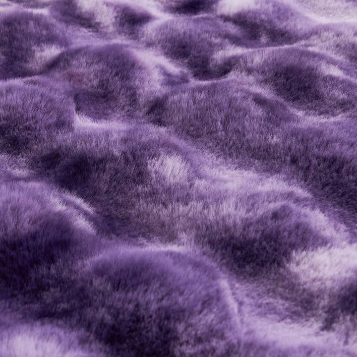 DreamValley - Wholesale Throw Blanket - CB Faux Fur Bubble Throw Blankets, Tie-dye Color, 60"x80" 17