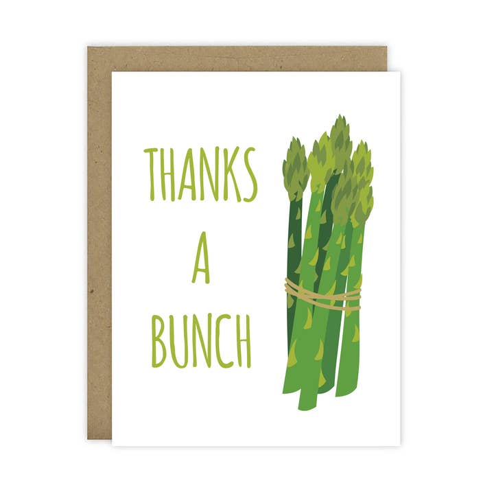 Gracias Un Bunch Notecard para venta al por mayor de Mr. Sogs