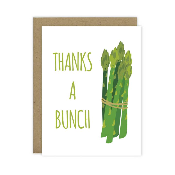 Gracias Un Bunch Notecard para venta al por mayor de Mr. Sogs