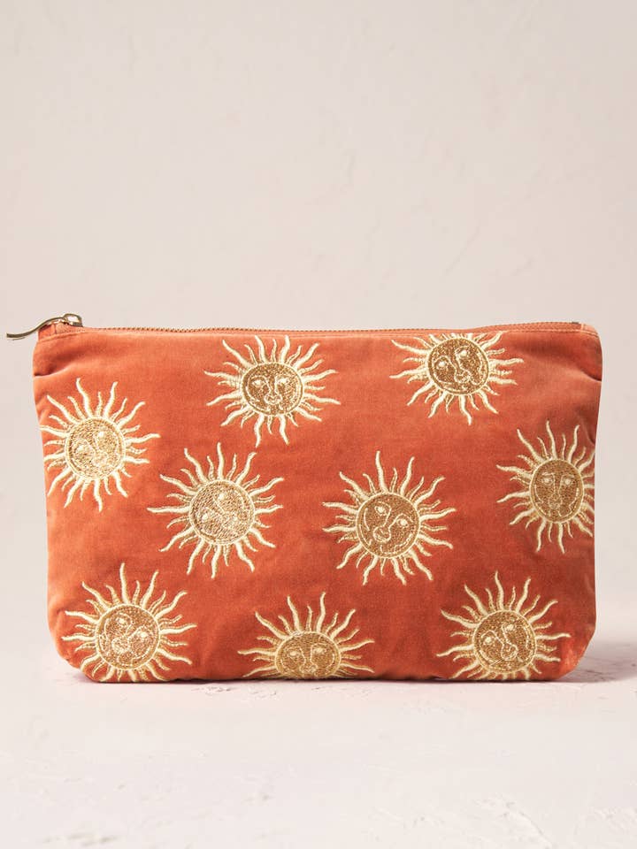 Sun Goddess Everyday Pouch for wholesale by Elizabeth Scarlett Ltd