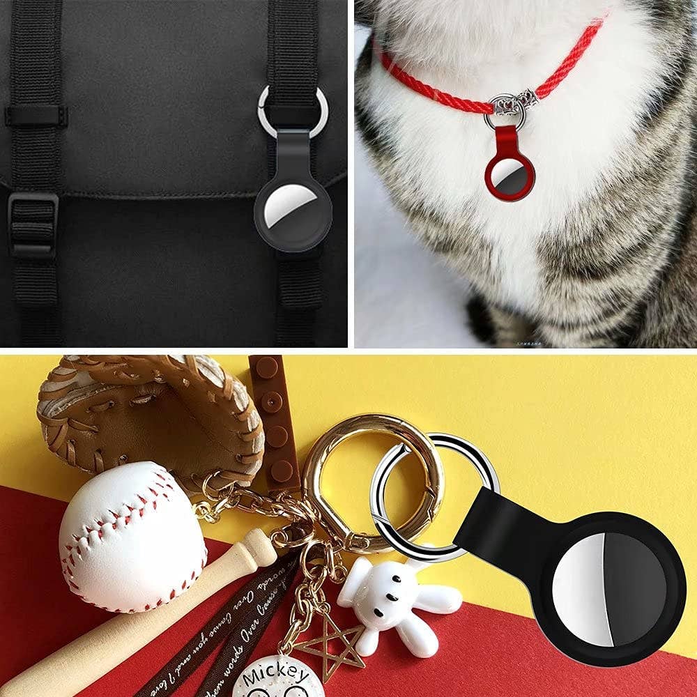 Tech Trendz - Wholesale Keychain - Unisex - 12 Pack Key Ring for Air Tags1