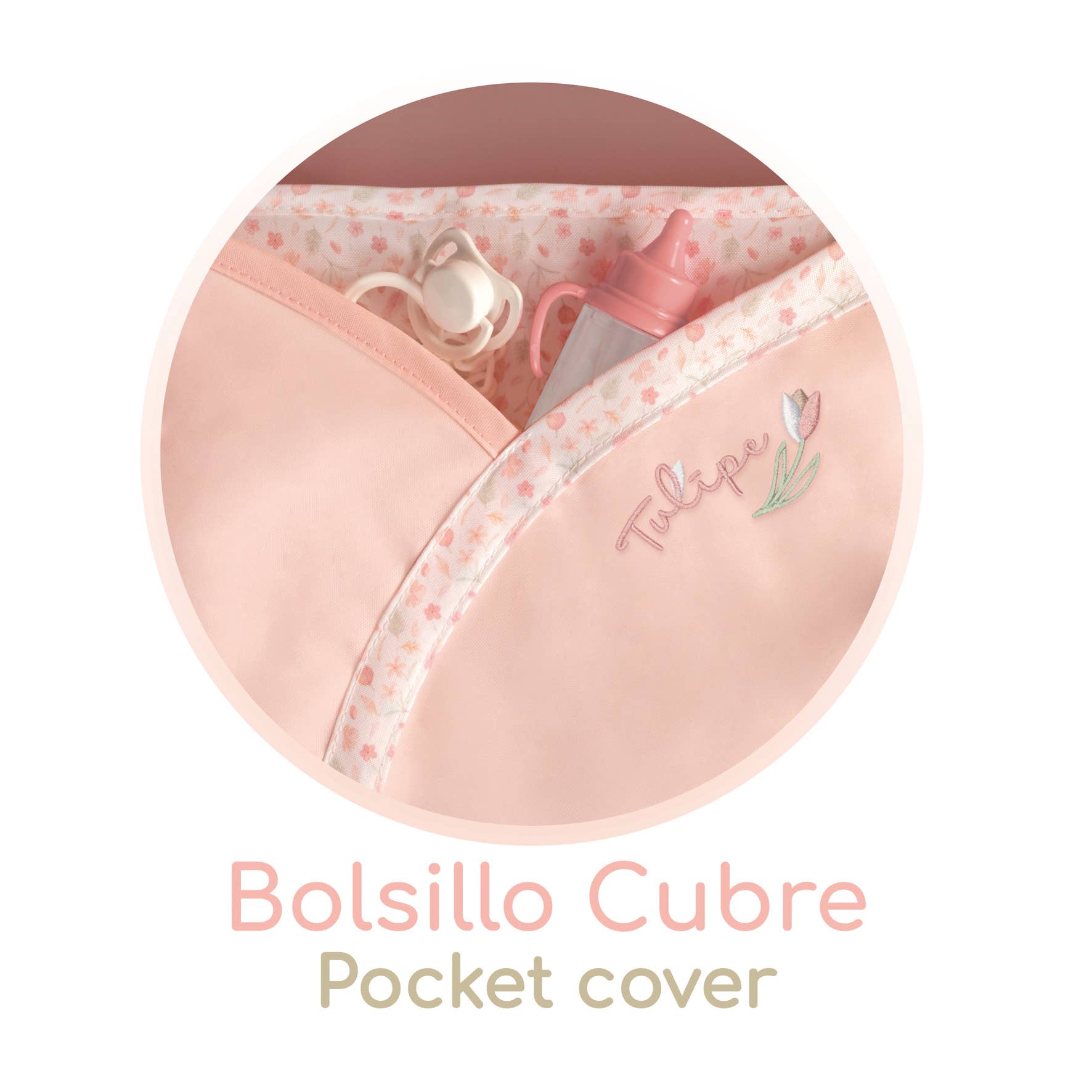 DeCuevas Toys – wholesale Doll pram – Kids – 87074 "Tulipe" Doll Carriage4