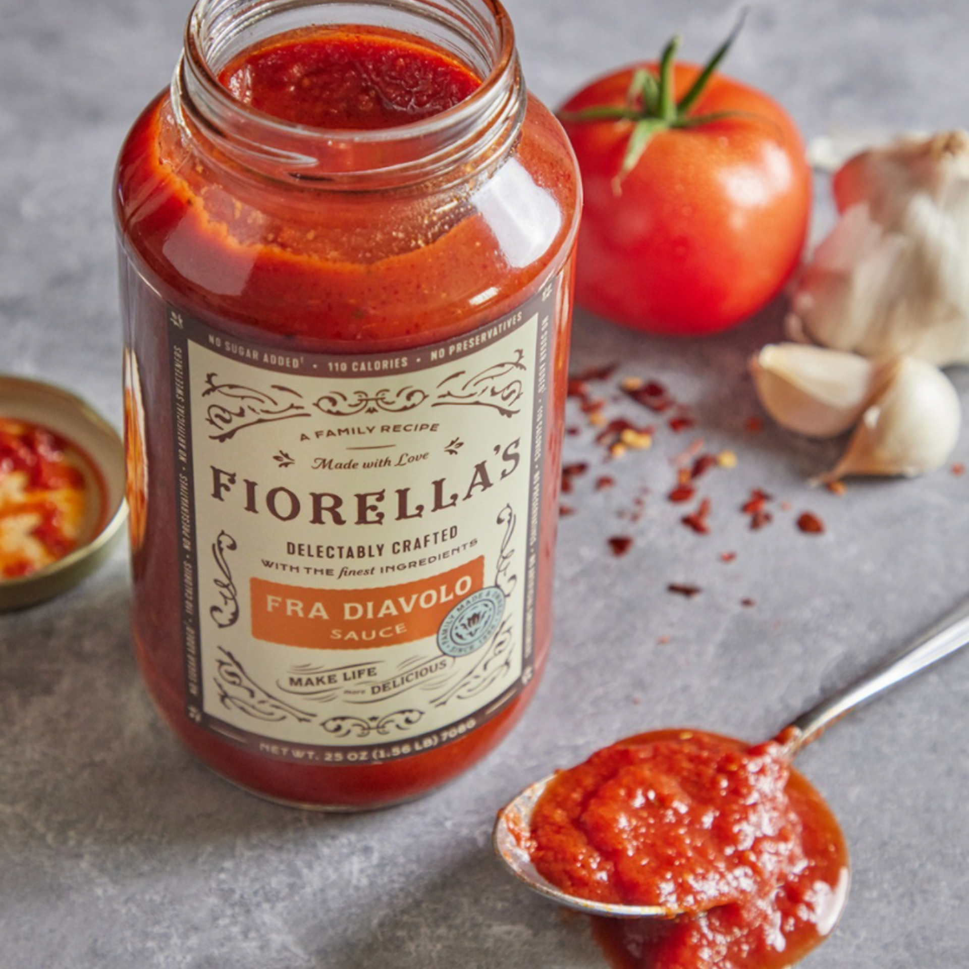 Fiorella's - Vendita all'ingrosso Sughi pronti - Salsa Fra Diavolo di Fiorella1