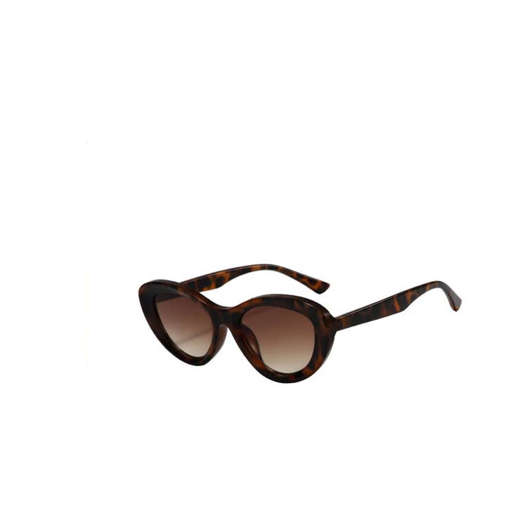 Oversized Cat-Eye Sunglasses in Tortoiseshell for wholesale by V by Vye Eyewear