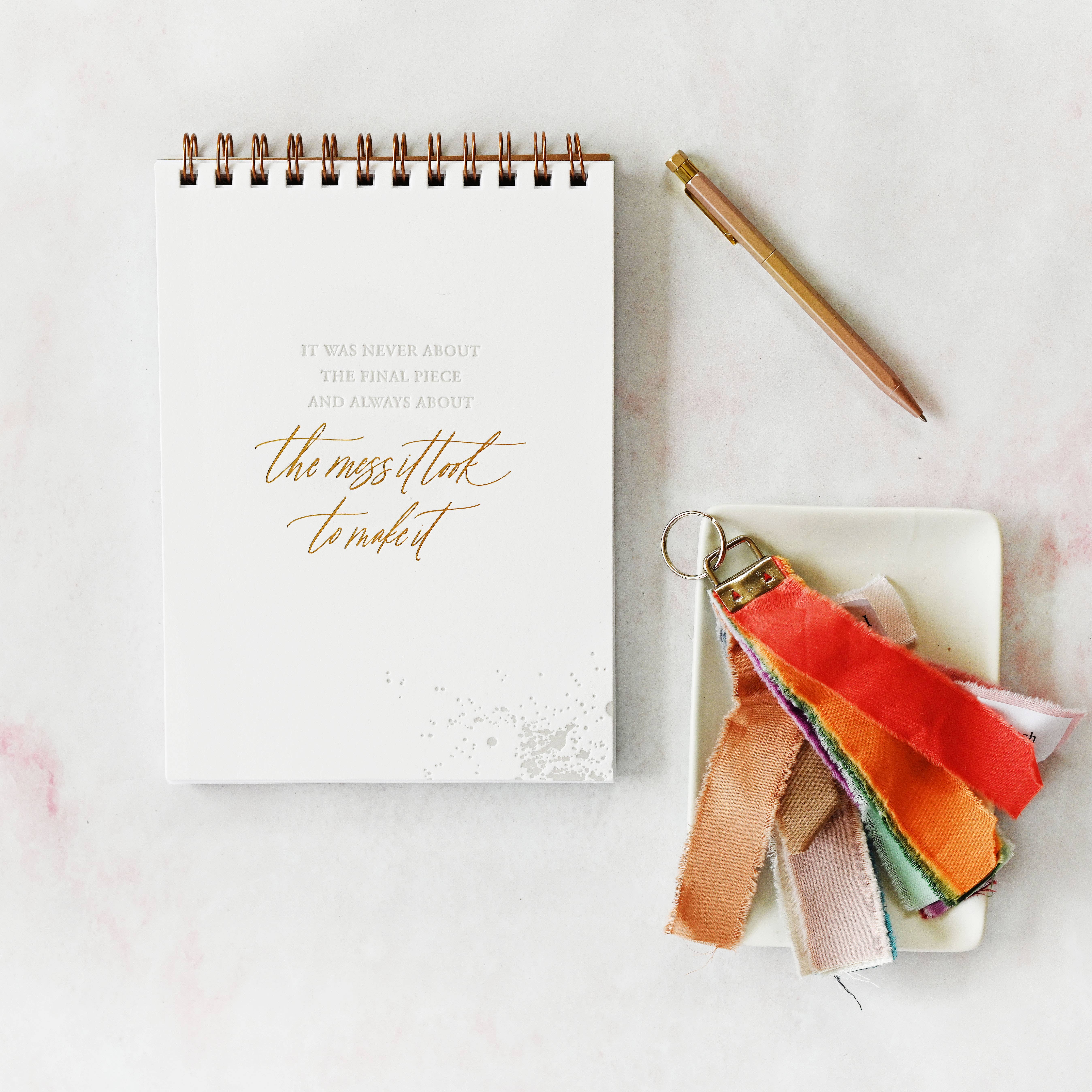 Little Well Paper Co. - Wholesale Notebook - The Mess to Make It Notebook1