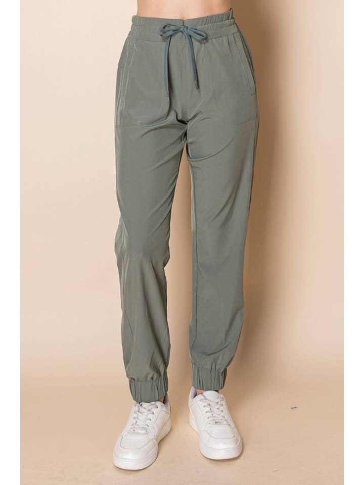 White Birch - Wholesale Lounge Sweatpants/Joggers - Women's - P80180 High Waisted Solid Knit Joggers