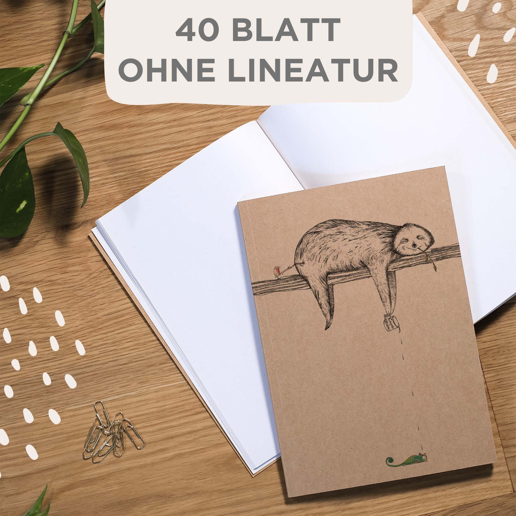 LIGARTI – Caderno por atacado – Caderno - Preguiça2