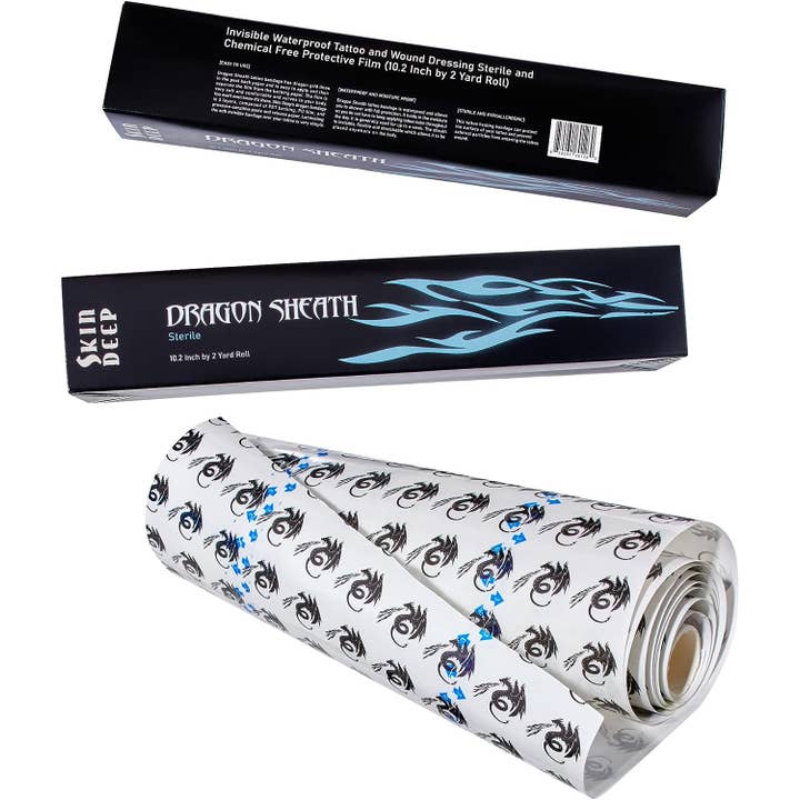 Skin Deep - Dragon Sheath Sterile Tattoo Aftercare Bandage for wholesale by Green Sky