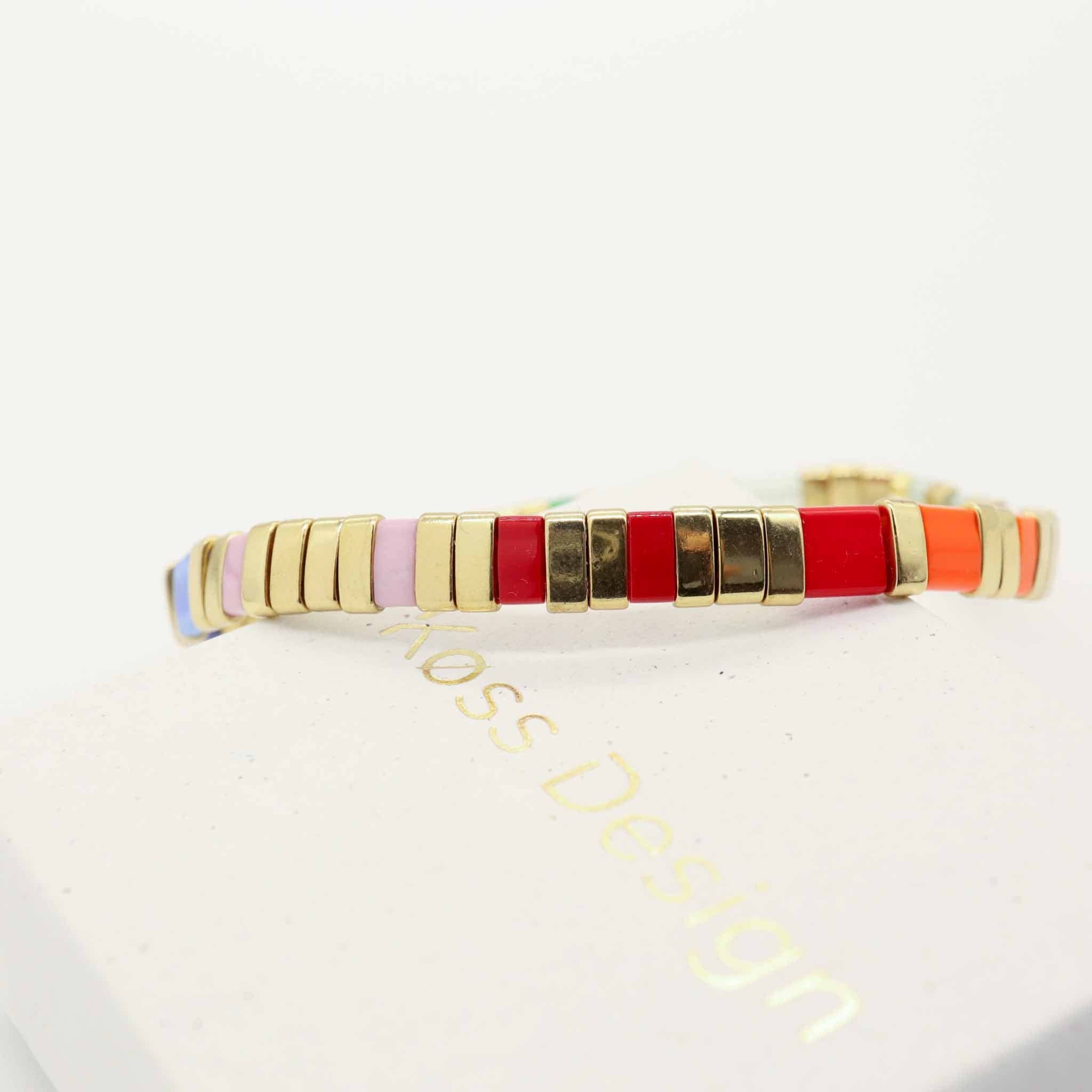 Koss Design – wholesale Smycken – Parure Rainbøw - Pärlarmband från Koss Design3