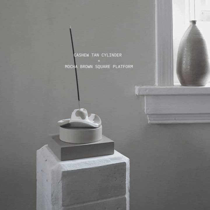 Block Set Project - Wholesale Retailer Display Stand/Case - Concrete Cylinder and Square Retail Display Platform Risers