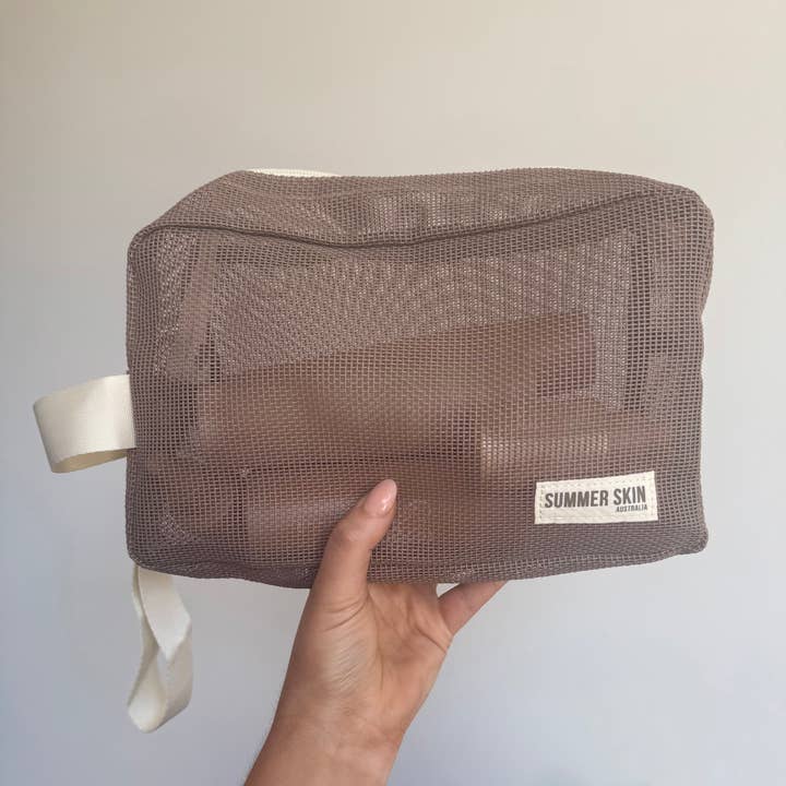 Summer Skin Australia - Wholesale Pouch - Women's - Everyday Mesh Pouch | Toiletries Bag
