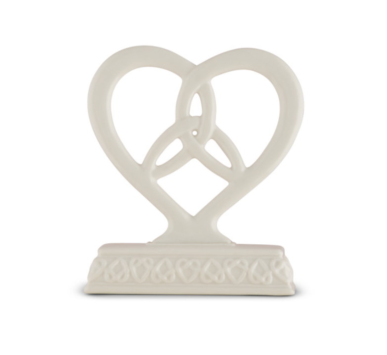 Weddingstar Inc. - Wholesale Cake/Cupcake Topper - Heart Framed Trinity Knot Cake Top1
