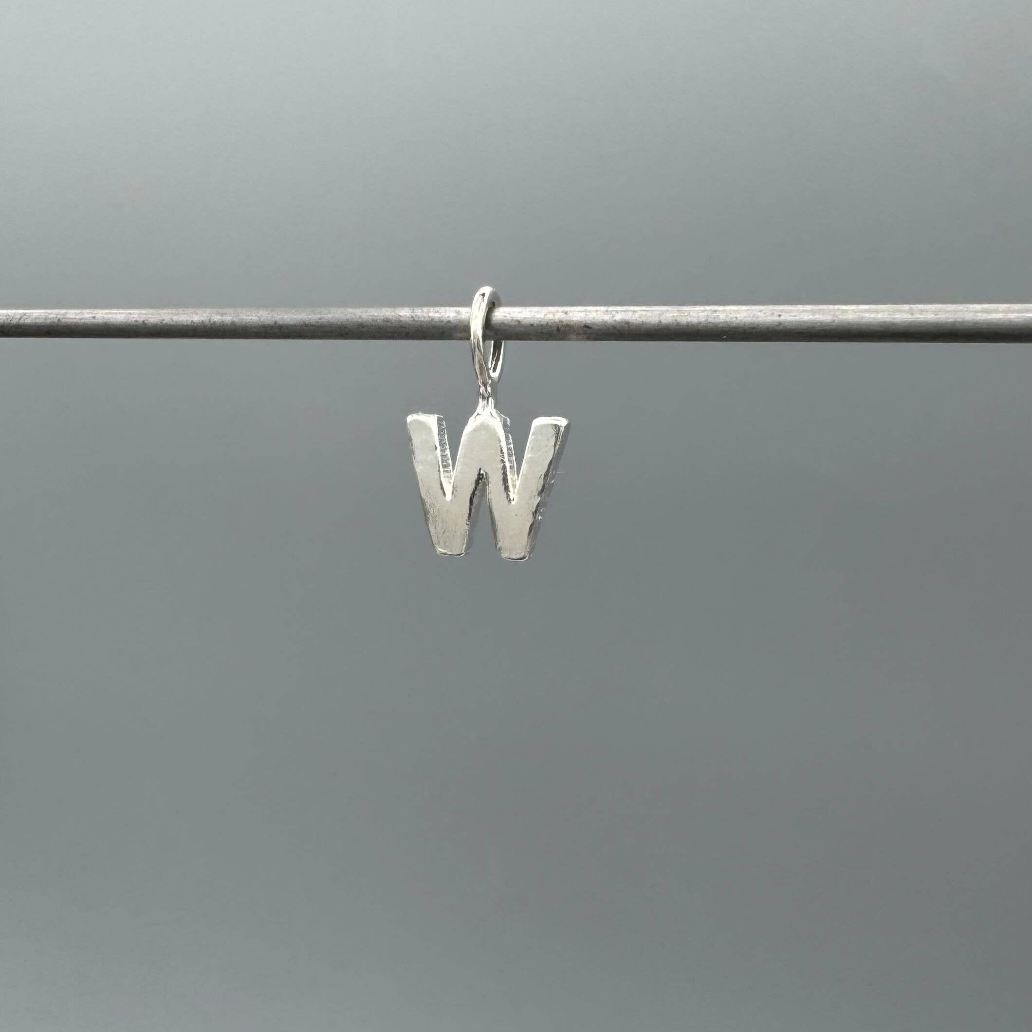 Something Silver - Wholesale Individual Charm/Pendant - Perfect Little Block Letter Initial Charm49