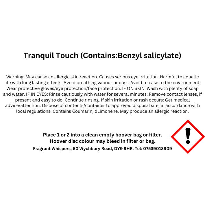 Fragrant Whispers – wholesale Vacuum cleaner – Tranquil Touch Hoover Discs2