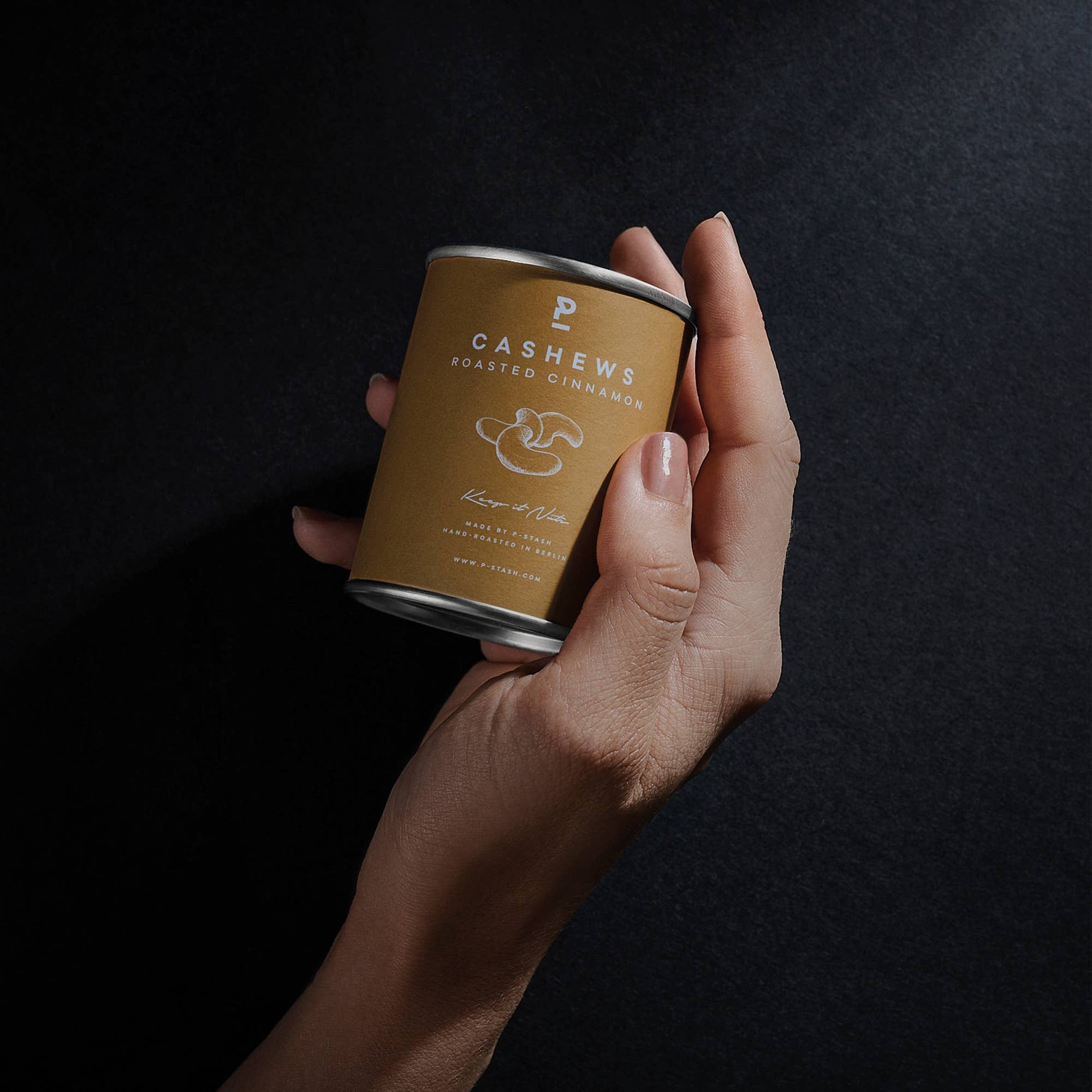 P-Stash - Wholesale Nuts - 12x Cashew - Cinnamon Sugar - Mini 55g2