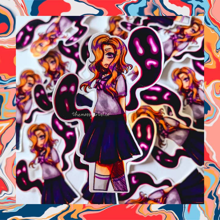 Autocollant Je vois des fantômes pour la vente par The Messy Artist Co.