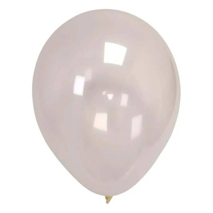 Party Expo, LLC - Wholesale Balloon - Sempertex - 5" Crystal Clear Latex Balloons (50pcs)1