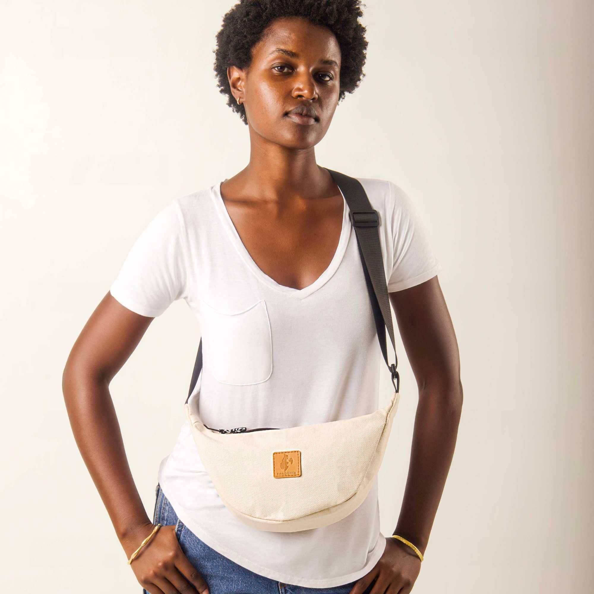Ecodunia - Wholesale Shoulder Bag - Unisex - Round Mini Shoulder Bags for Women - Canvas Bag15