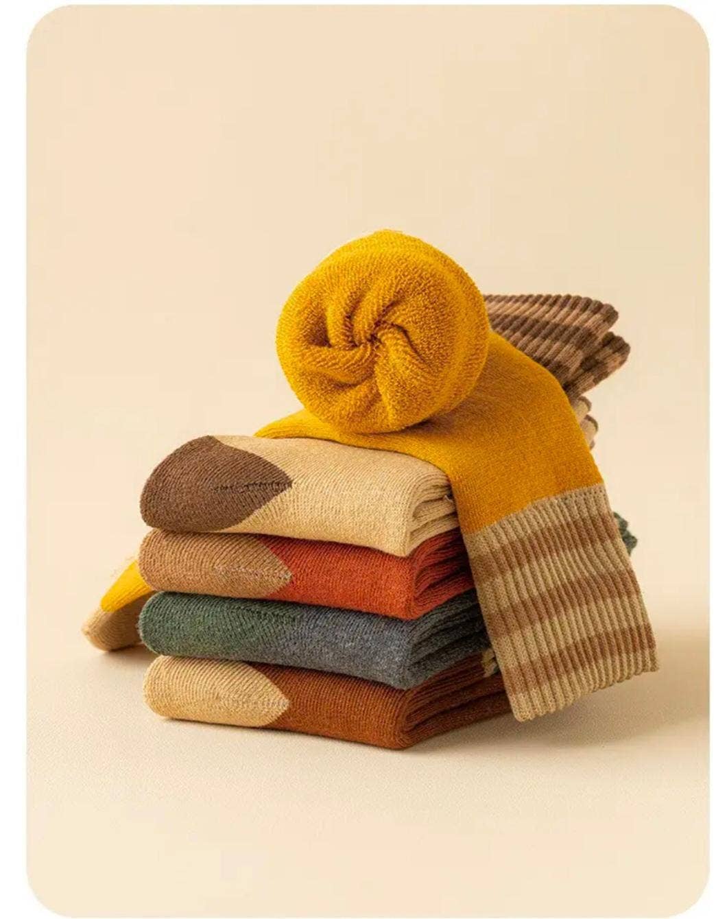 Tourtiwi - Wholesale Socks - Unisex - Warm Thick Terry Socks Mid-Tube Snow Socks10