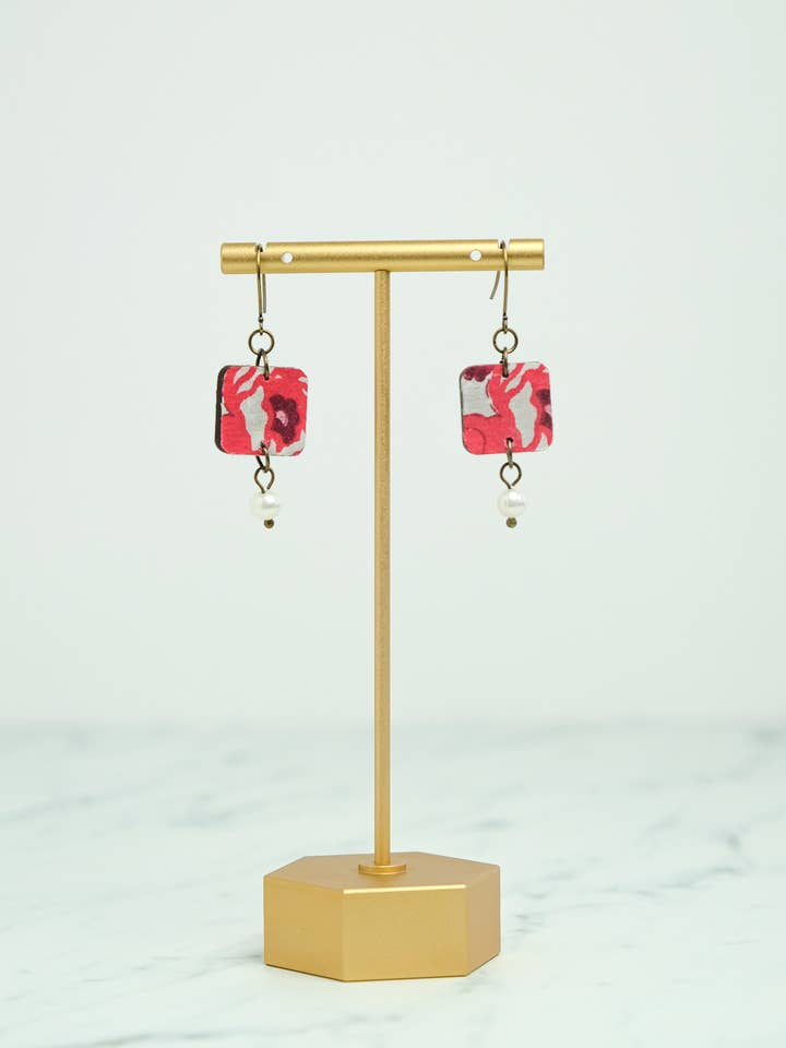 Liberty Vermeer Earring for wholesale by Cicada Design