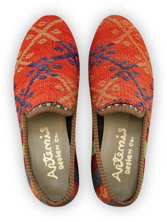 Kelim rookschoenen voor dames, maat 11 voor wholesale door Artemis Design Co.