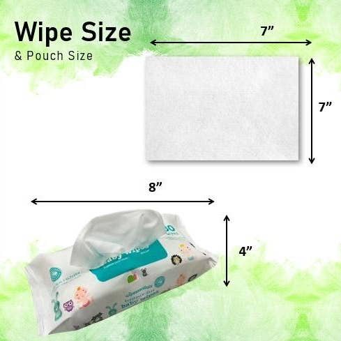 LA Fresh - Wholesale Face & Body Wipes - Baby - Wipessentials Baby Wipes Unscented 80ct Flow Pack