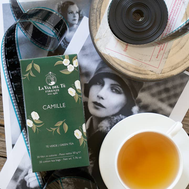 Zia Pia - Wholesale Tea Bags - Camille Tea Blend - 20 Tea Bags By La Via del Té