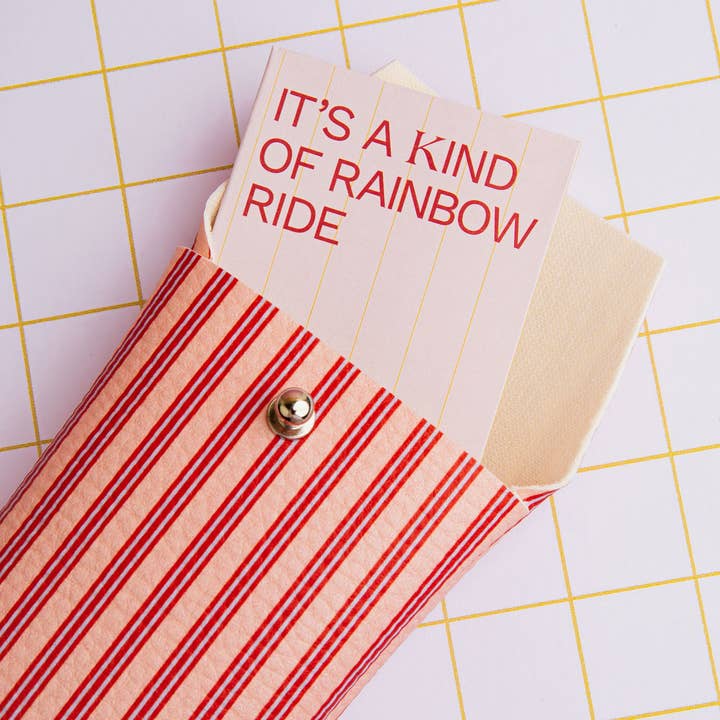 ECKE - Wholesale Eyewear Cases & Holders - Women's - Green Stripes Sunglasses & Glasses Case2