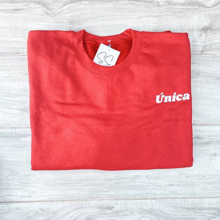 Sudadera Unica - Rojo para venta al por mayor de Soy Senorita
