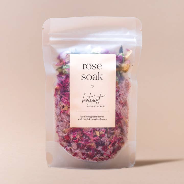 Rose Soak for wholesale by Botanist Aromatherapy