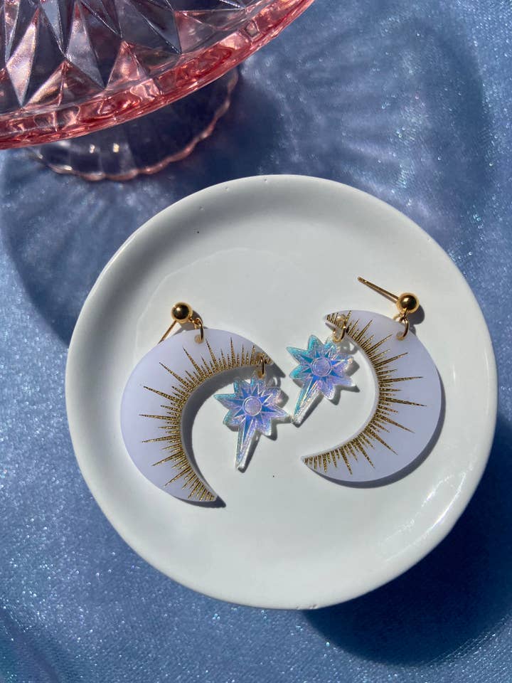 Crescent City - Light It Up Earrings for wholesale by Mountains of Whimsy