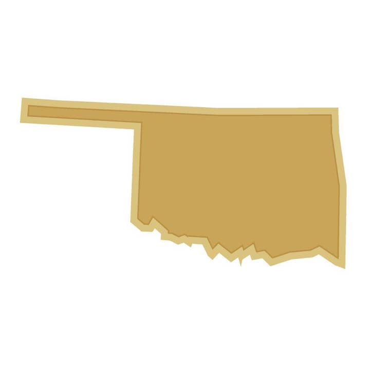 Oklahoma Mold Unfinished Wood Cutout Style 1 for wholesale by Diverse Woodworking