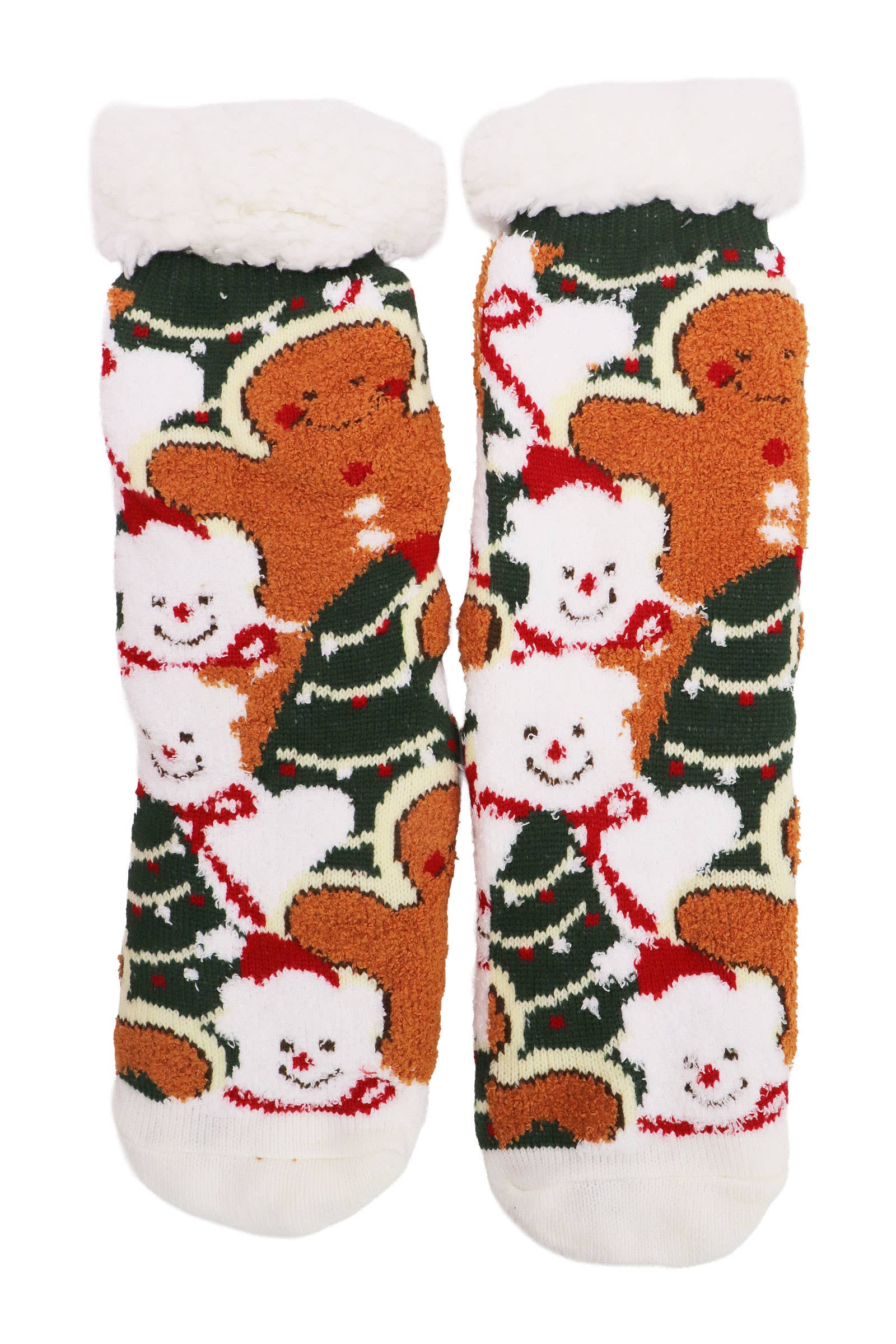 ASSORTEREDE Juletykke fleece skridsikre loungesokker for engroshandel på Faire2