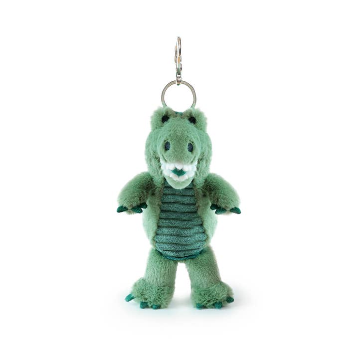 Toby T-Rex Bag Charm 7.25"/ 18 cm for wholesale by OB Designs