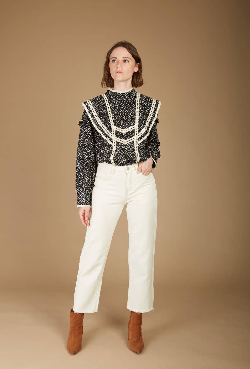 Andy & Lucy – Großhandel Jeans – Damen – GAINSBOURG - Gerade geschnittene Jeans6