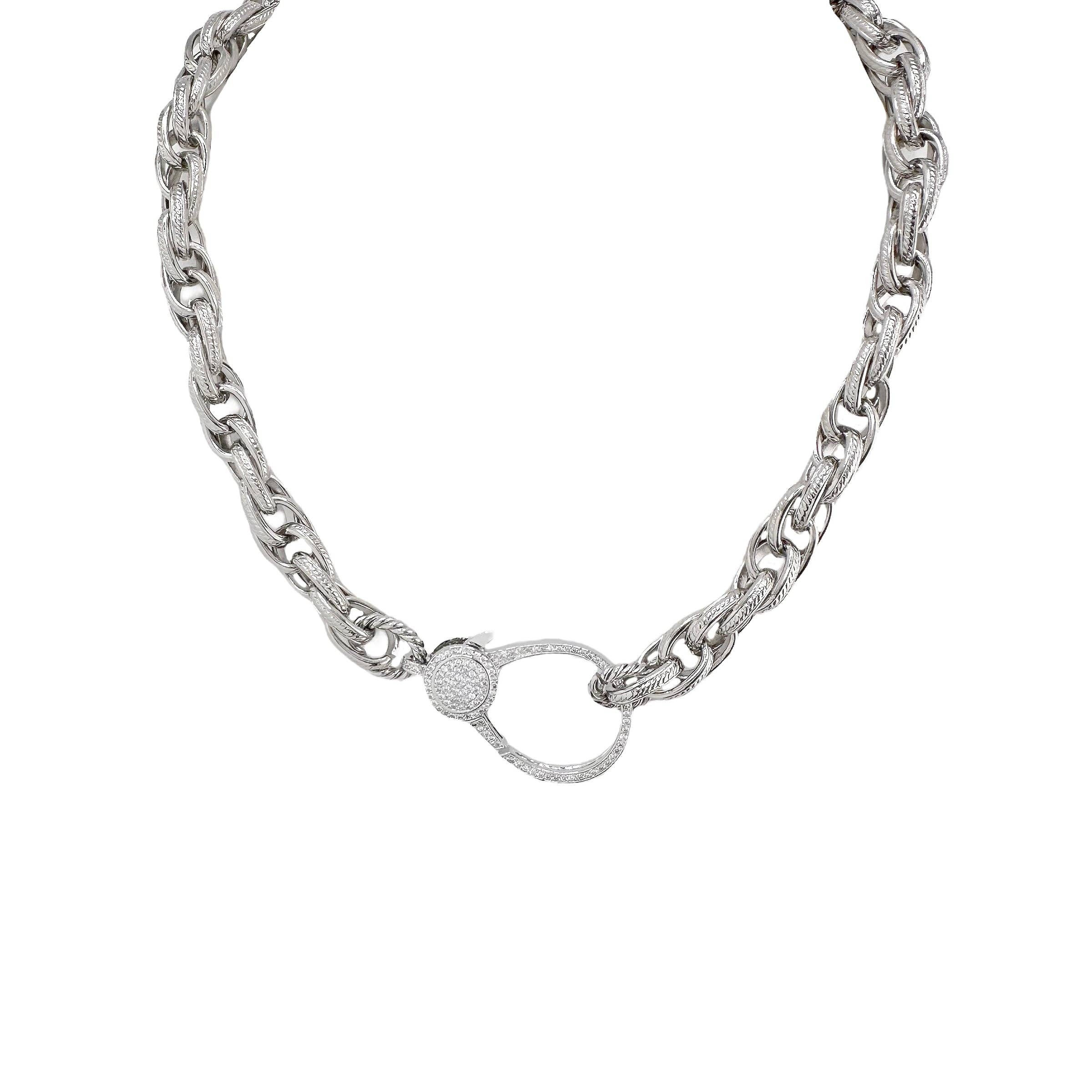 Love, Lisa - Vendita all'ingrosso Collane a catena e maglie - Collana a Maglie Spesse con Ciondolo Portafortuna Shelly4