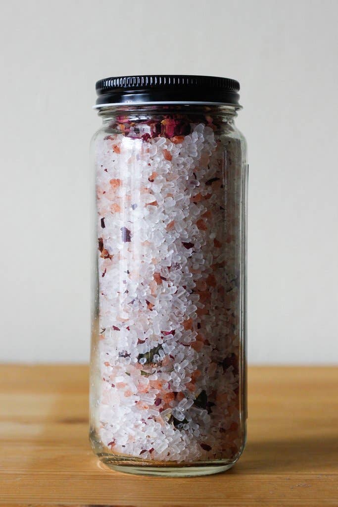 Lunalux Botanicals - Wholesale Bath Soak/Milk - FULL MOON // Rose + Cardamom Bath Soak2