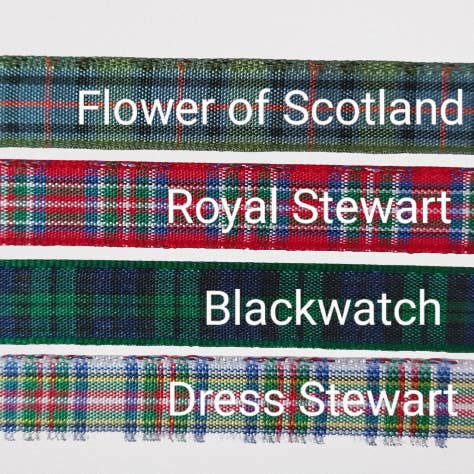 Three Little Pirates - Wholesale Charm/Dangle Bracelet - Scottish tartan bracelets with dangly celtic style charms