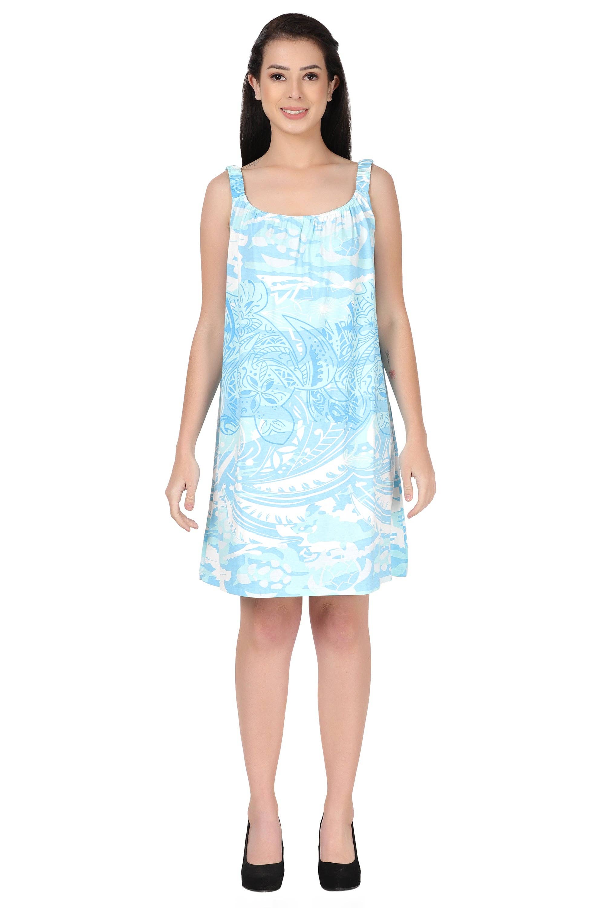Wholesale Resort Print Dress 21506 for your store - Faire