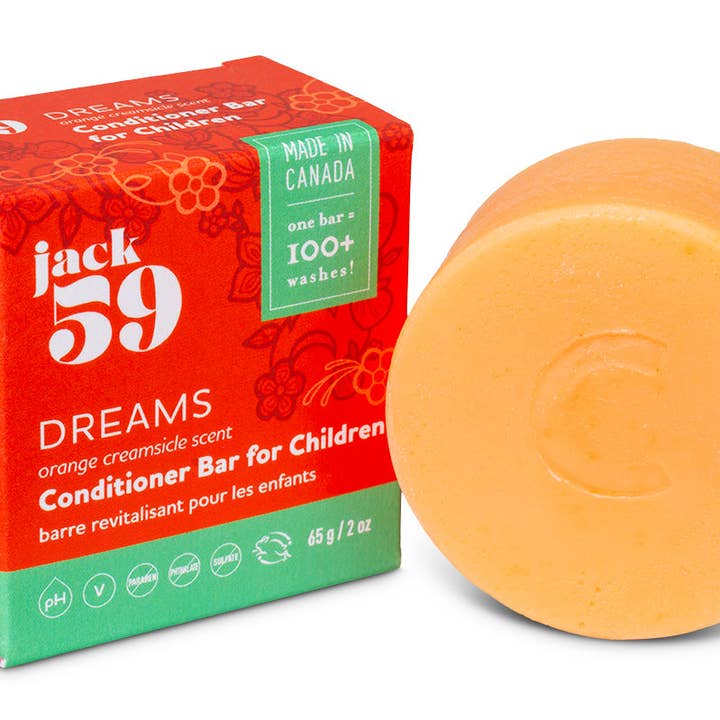 Dreams Conditioner Bar - Orange Creamsicle - Jack59 for wholesale by Jack59 Inc.