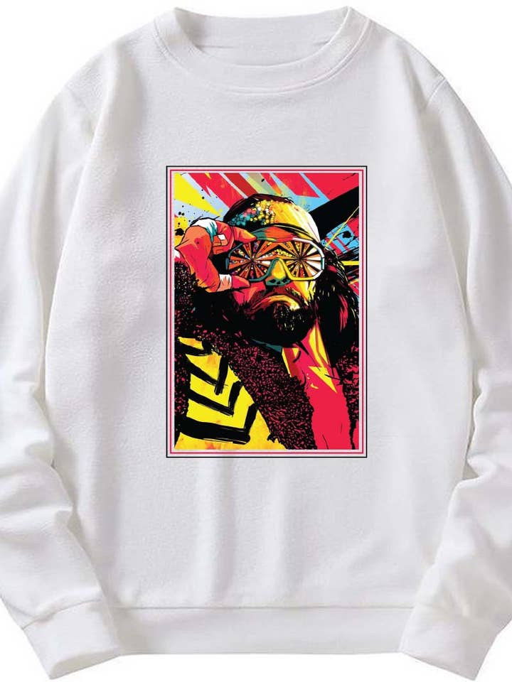 Sweatshirts graphiques M8402-SW WWF pour la vente par HARANG