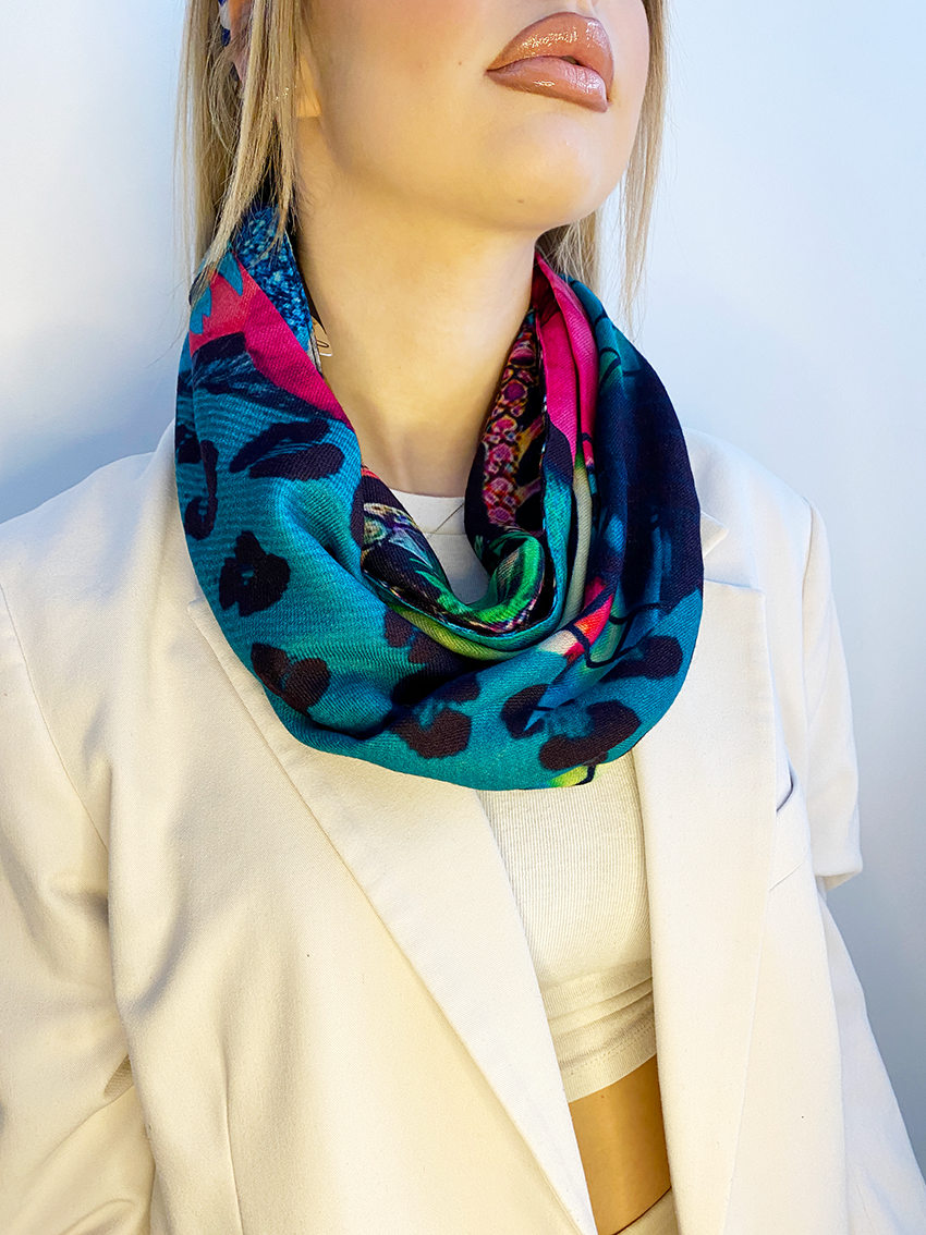 FST le french studio - Wholesale Scarf - Women's - Flannel wool snood1