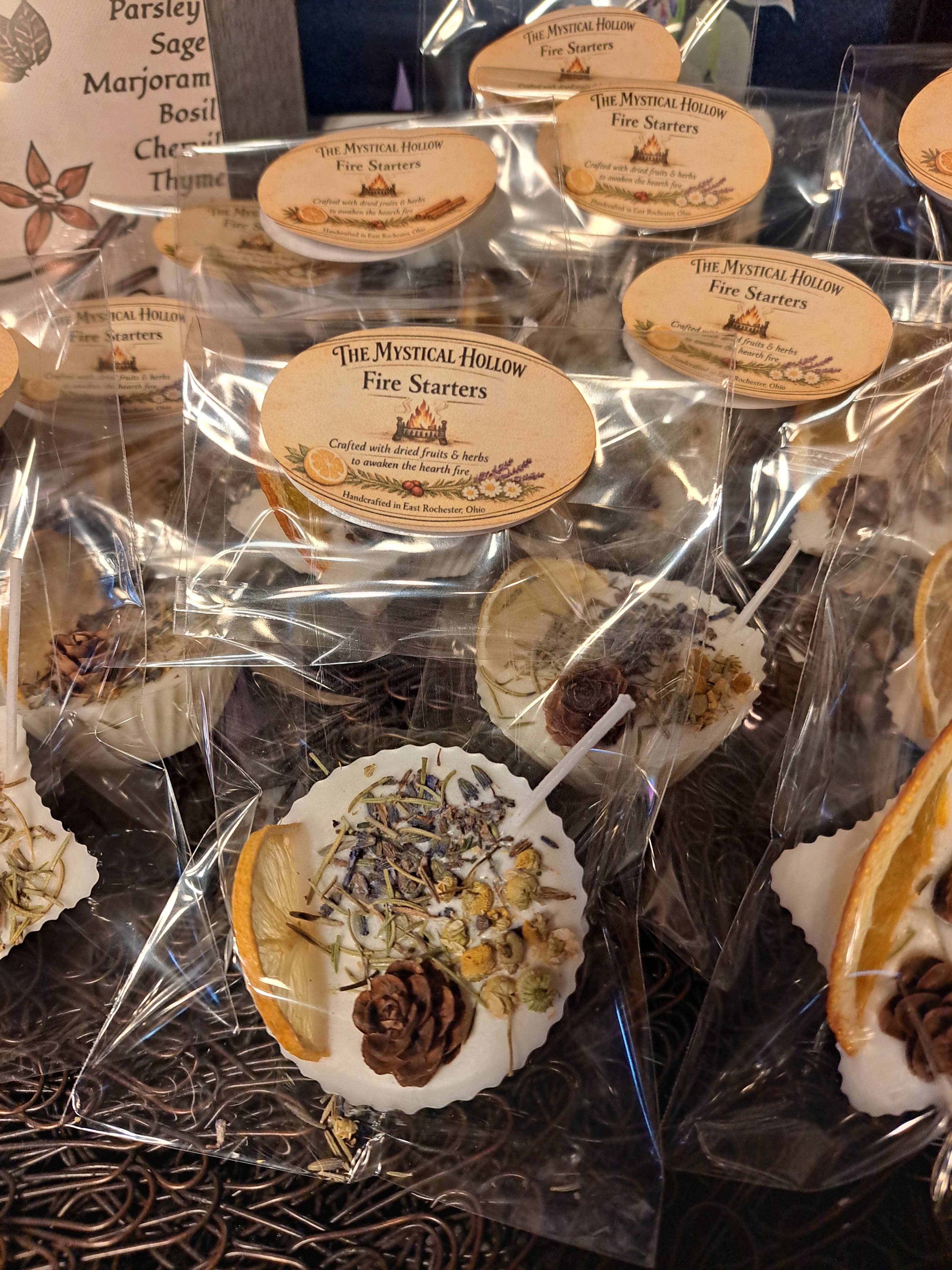 The Mystical Hollow - Wholesale Fire Pit - Fire Starter (Calming)1