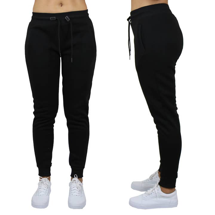 Women’s Classic Fleece Jogger Sweatpants for wholesale by Galaxy By Harvic