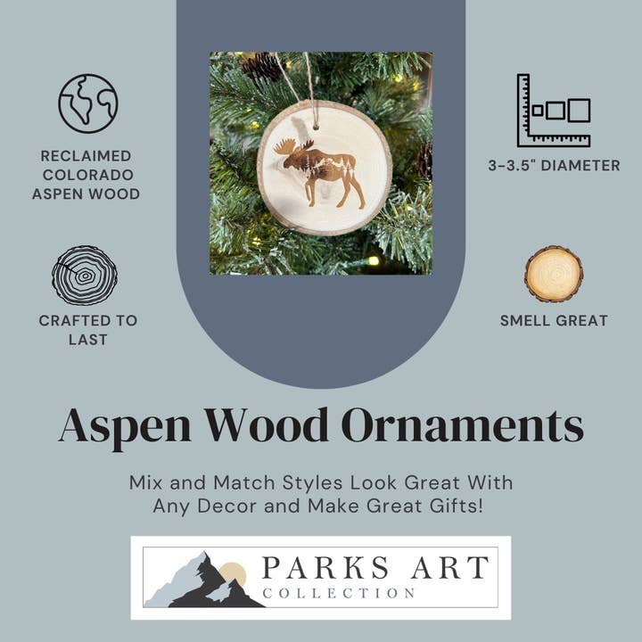 Parks Art Collection - Wholesale Ornament - Great Smoky Mountains Ornament, Blue Ridge Parkway