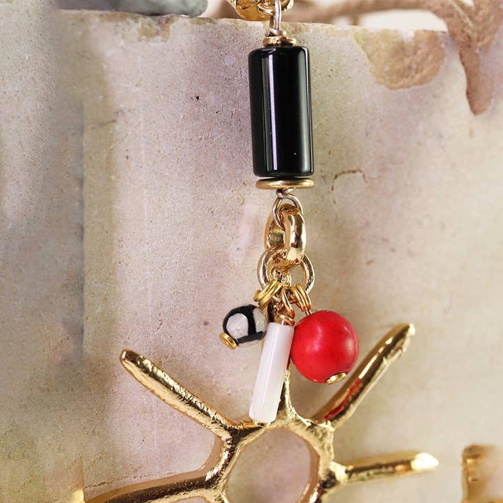 ÉMOLO - Wholesale Pendant/Charm Necklace - Adjustable long necklace SERENIDAD Sol Monsul13