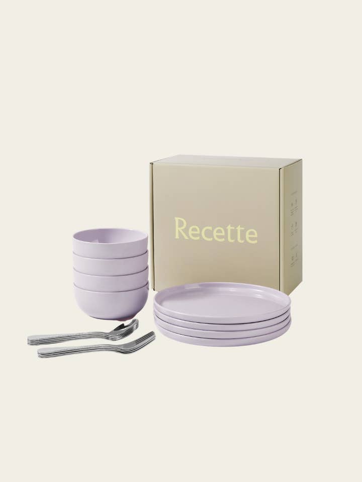 Plate and Bowl Set | Gray for wholesale by Recette