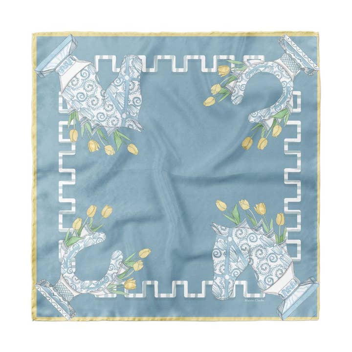 Maizie Clarke LLC - Wholesale Scarf - Women's - Tulipiere Thoroughbred Scarf0